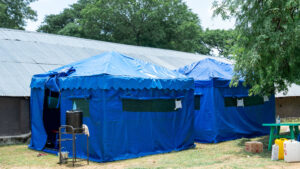 Marie Stopes Mobile Outreach Clinic Set Up