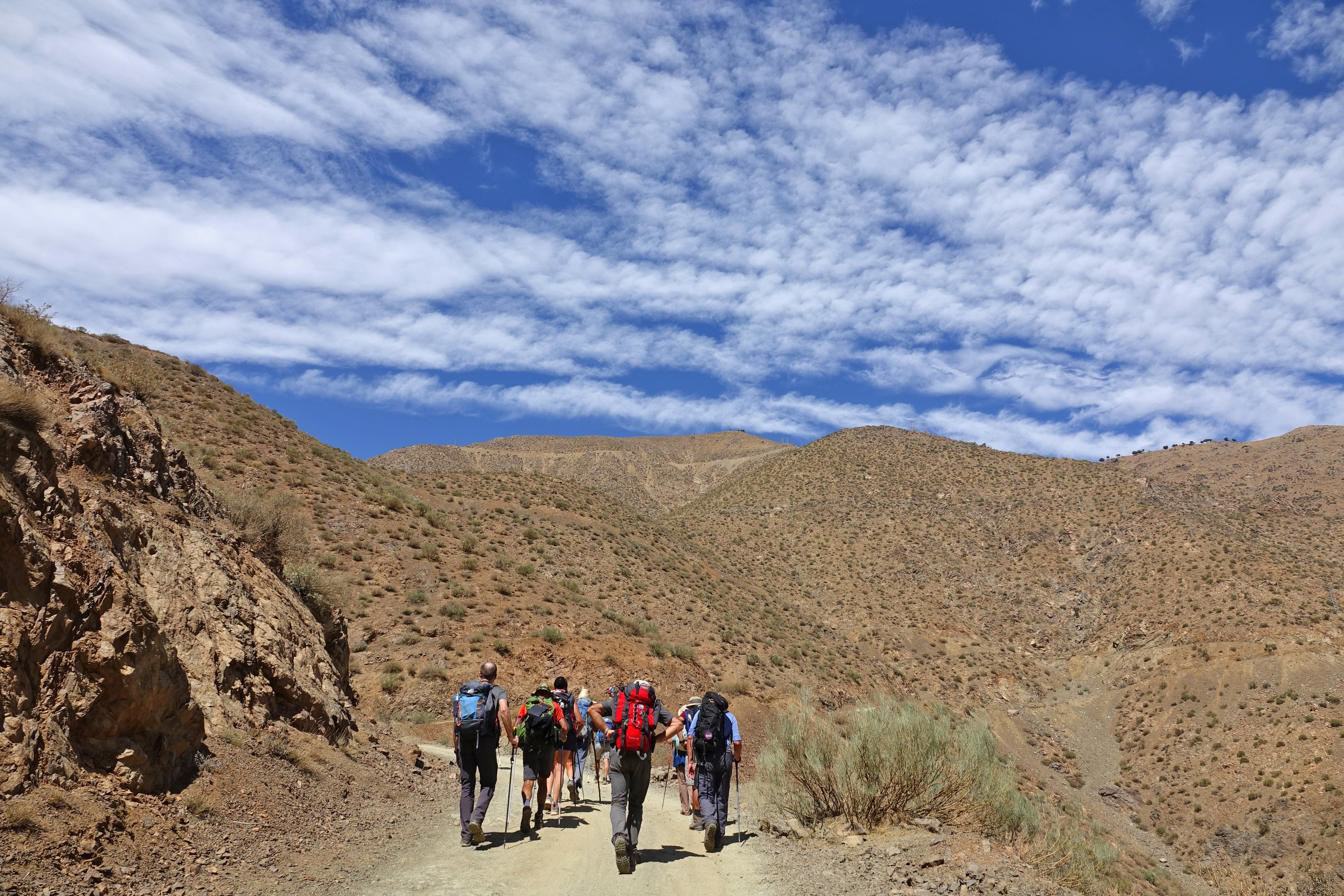 The,Great,Atlas,Crossing,In,Morocco,,18,Days,Of,Walking.